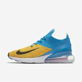 Nike Air Max 270 Miesten Kengät Flyknit Laser Oranssi Sininen Orbit Kiiltävä Crimson Black