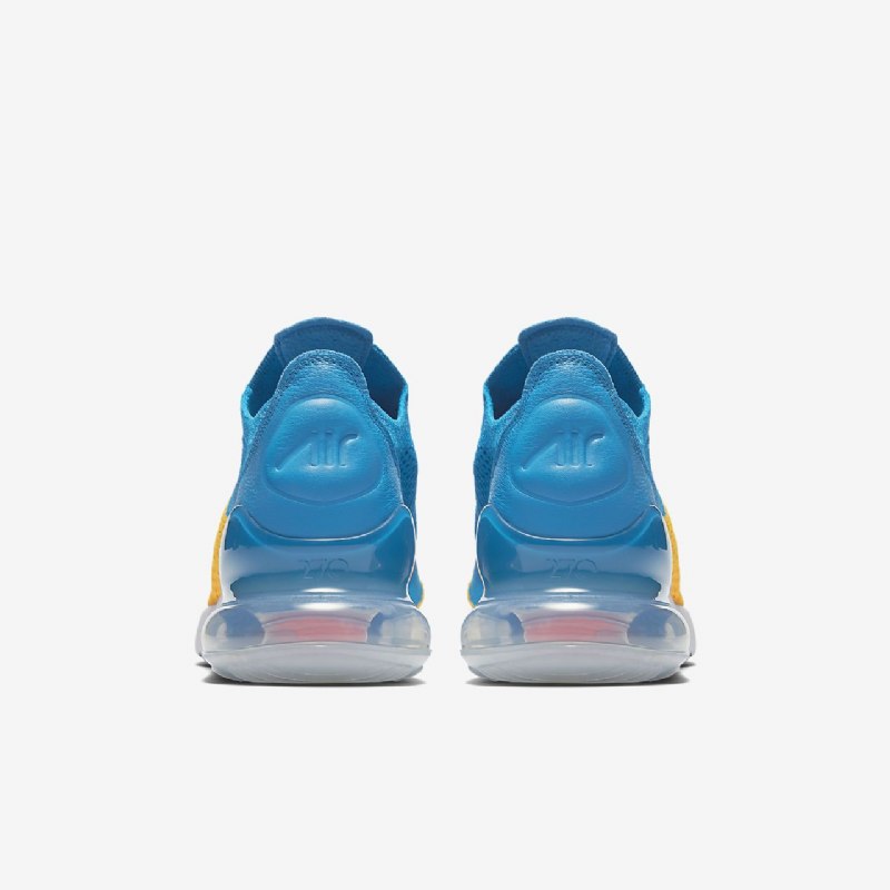 Nike Air Max 270 Miesten Kengät Flyknit Laser Oranssi Sininen Orbit Kiiltävä Crimson Black