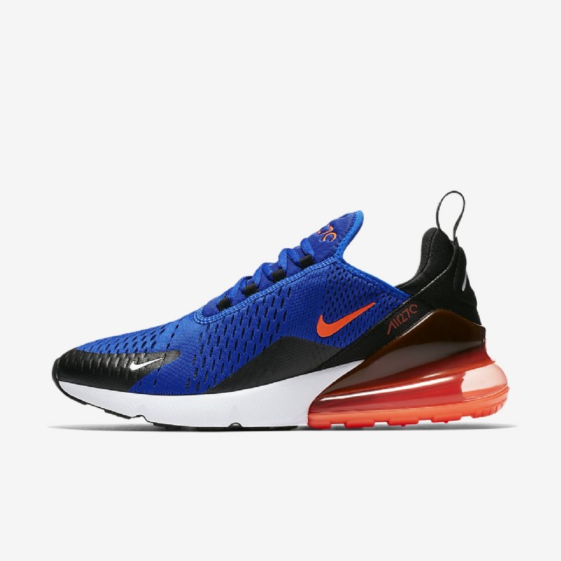 Nike Air Max 270 Miesten Sininen Juoksija Musta Hyper Crimson