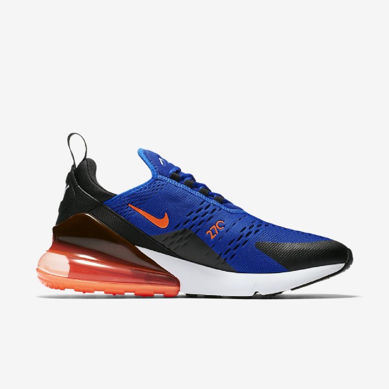 Nike Air Max 270 Miesten Sininen Juoksija Musta Hyper Crimson
