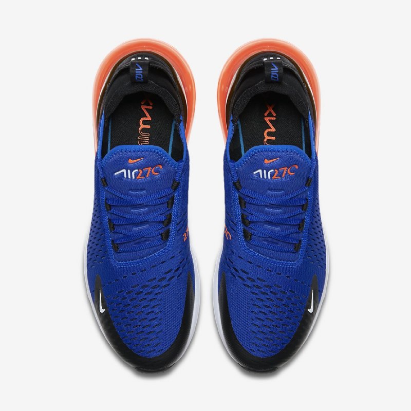 Nike Air Max 270 Miesten Sininen Juoksija Musta Hyper Crimson