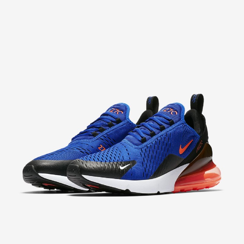 Nike Air Max 270 Miesten Sininen Juoksija Musta Hyper Crimson