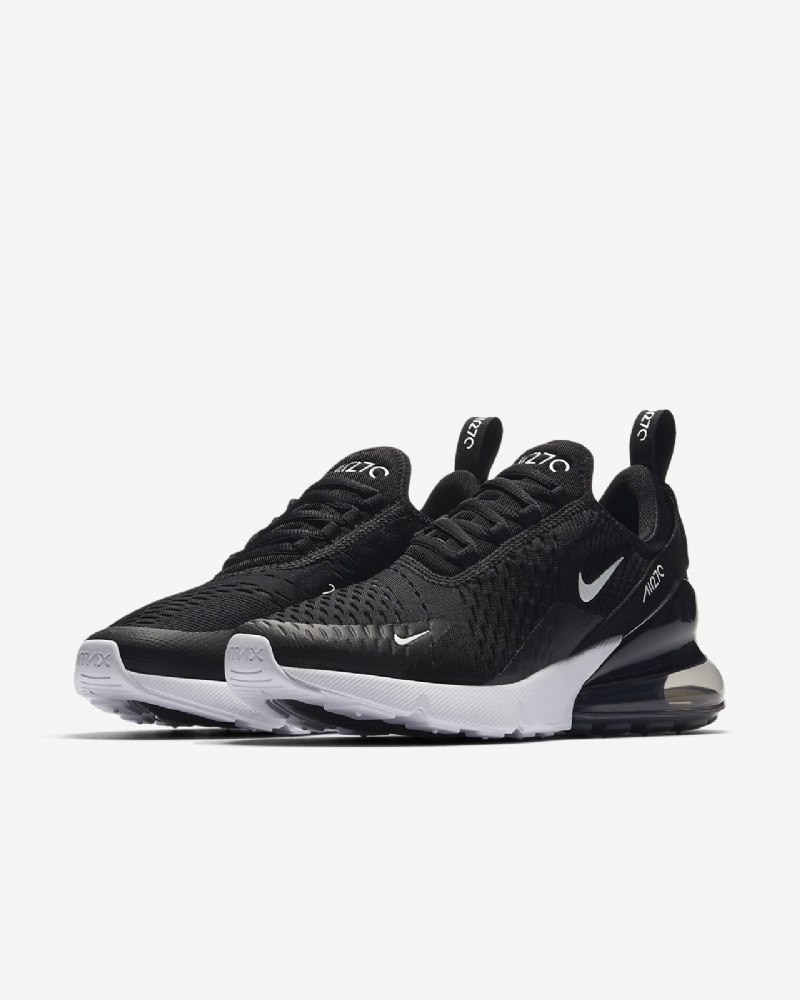 Nike Air Max 270 Naisten Kengät Musta Valkoinen Harmaa