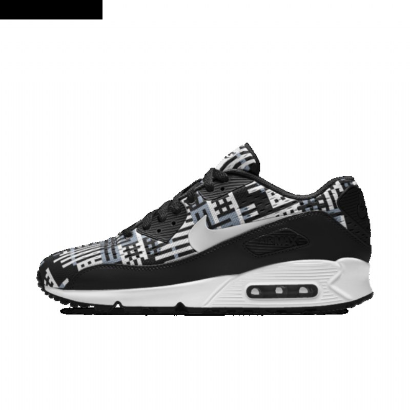 Nike Air Max 90 Em Miesten Musta Valkoinen Sininen