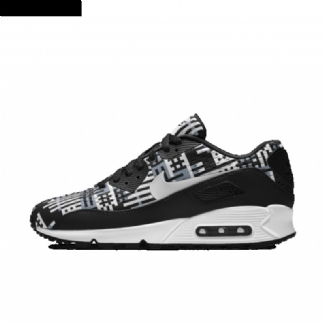 Nike Air Max 90 Em Miesten Musta Valkoinen Sininen