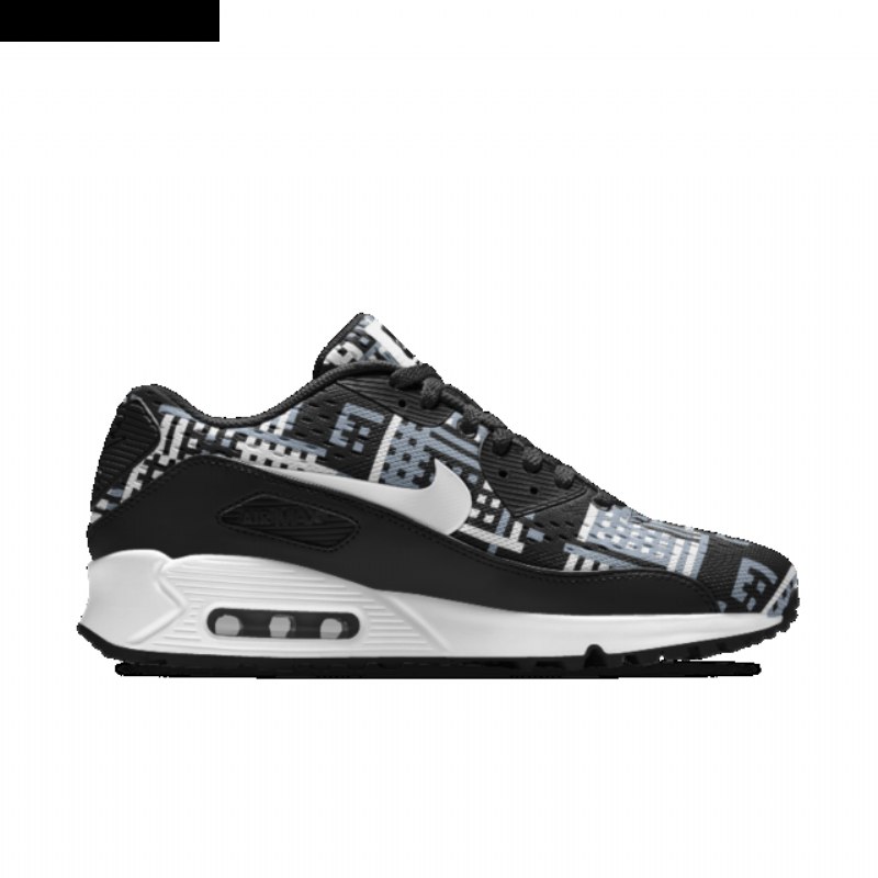 Nike Air Max 90 Em Miesten Musta Valkoinen Sininen