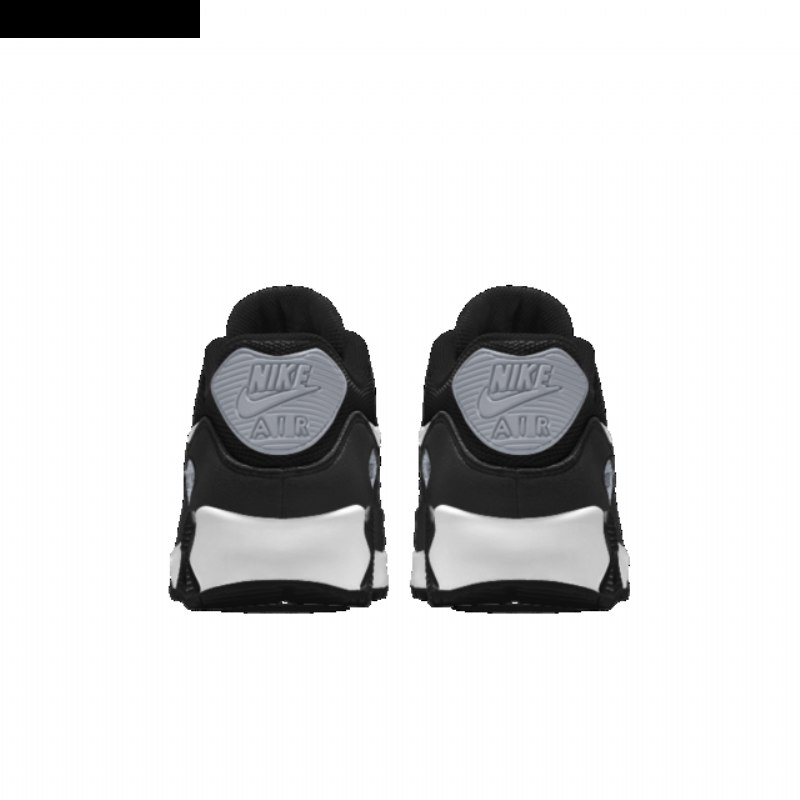 Nike Air Max 90 Essential Homme Id Musta Harmaa Valkoinen