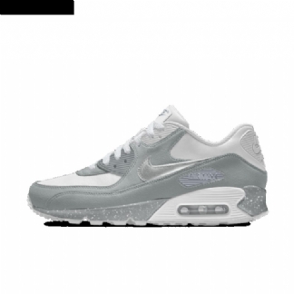 Nike Air Max 90 Essential Homme Id Nahka Wolf Harmaa Valkoinen