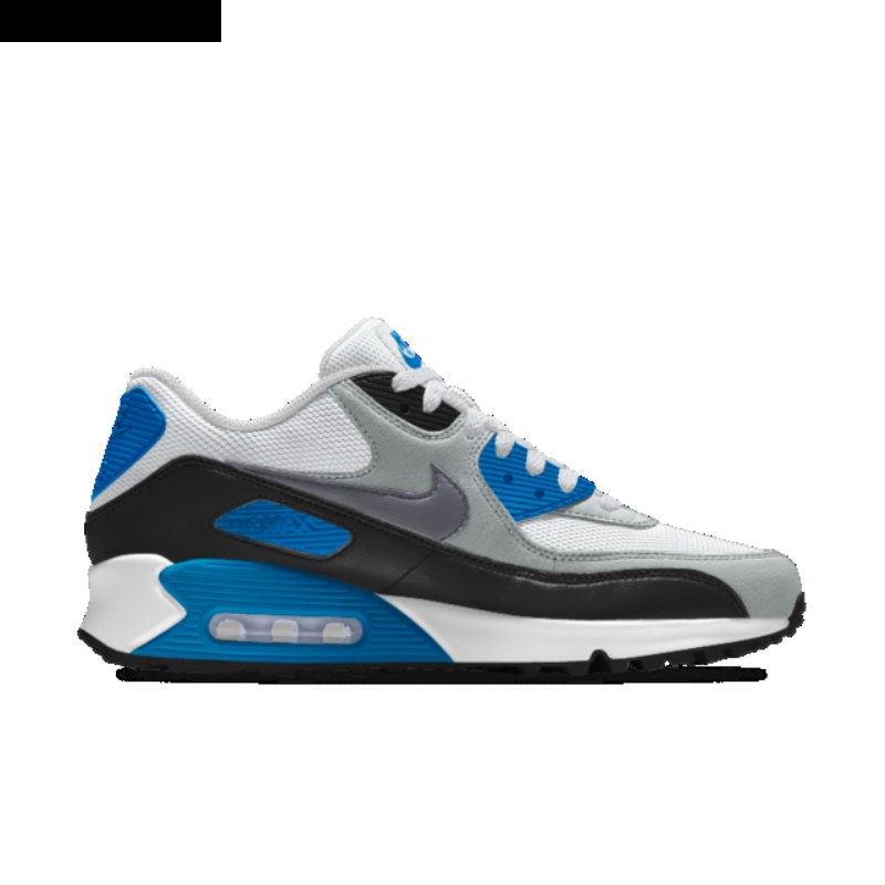 Nike Air Max 90 Essential Homme Id Sininen Harmaa Valkoinen Musta