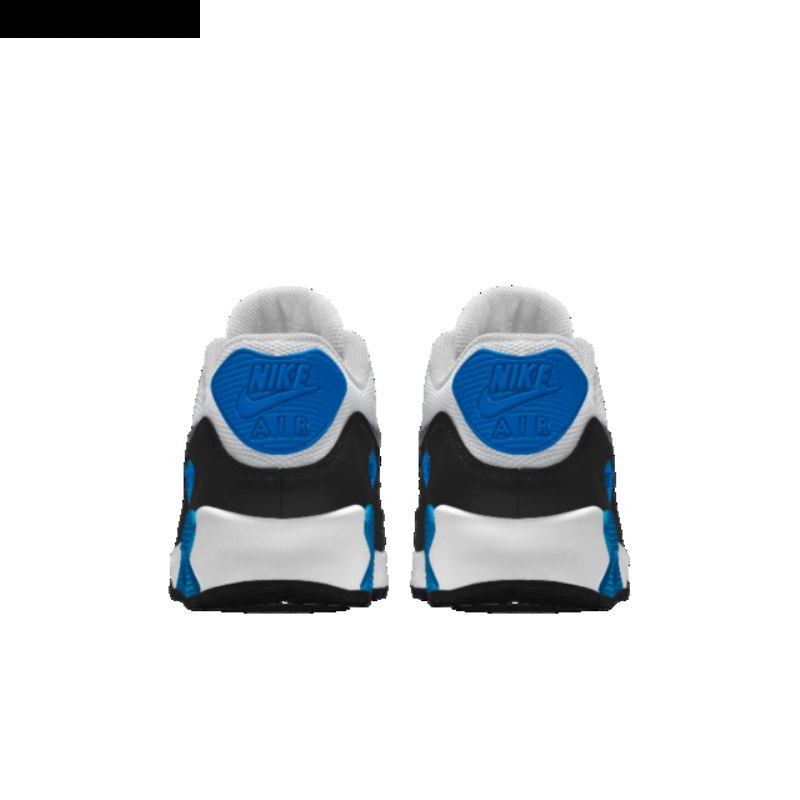 Nike Air Max 90 Essential Homme Id Sininen Harmaa Valkoinen Musta