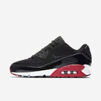 Nike Air Max 90 Essential Miesten Musta Punainen Fitness White