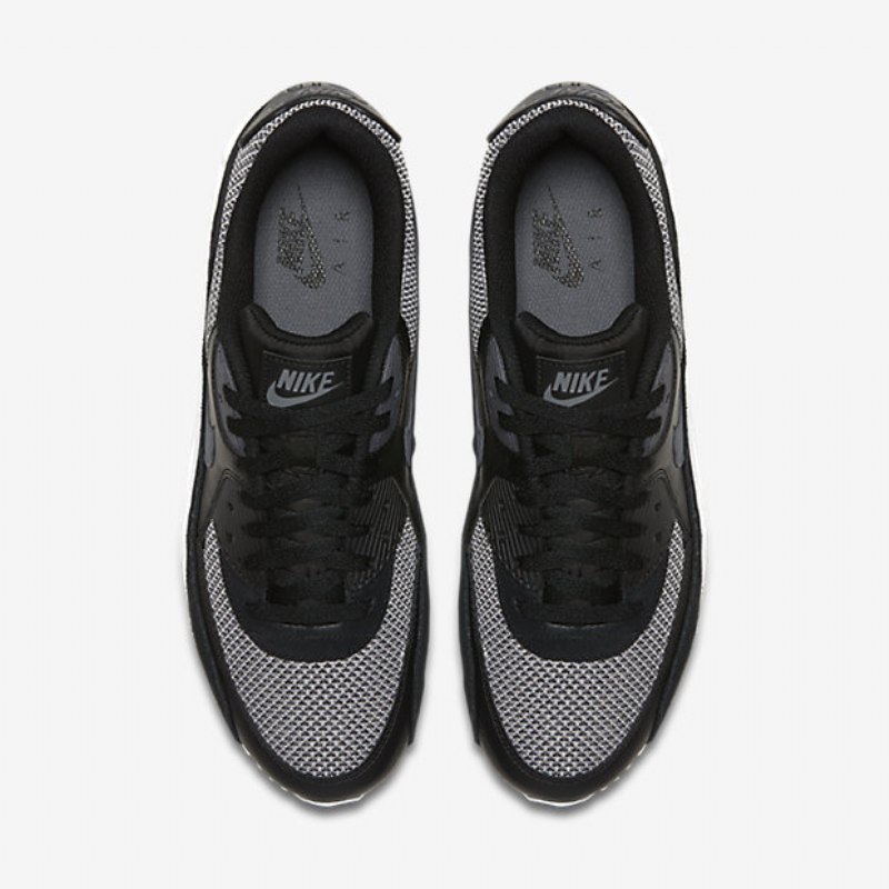 Nike Air Max 90 Essential Miesten Musta Tummanharmaa Kromi
