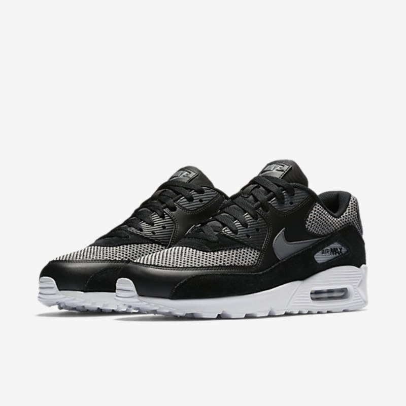 Nike Air Max 90 Essential Miesten Musta Tummanharmaa Kromi