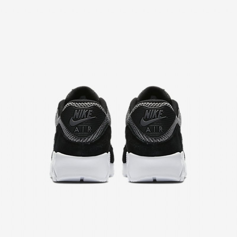 Nike Air Max 90 Essential Miesten Musta Tummanharmaa Kromi