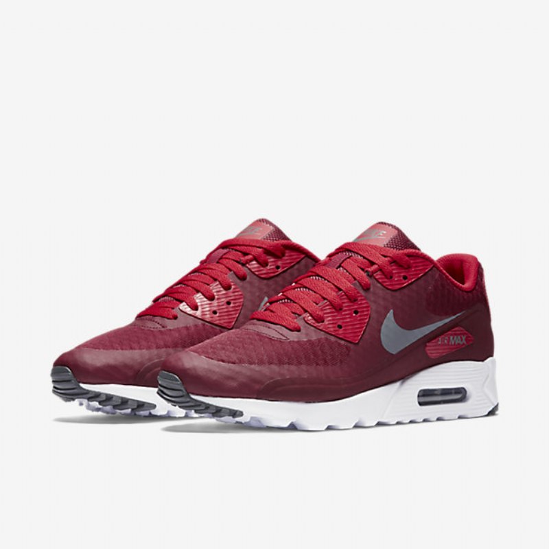 Nike Air Max 90 Essential Ultra Miesten Black Team University Punainen Valkoinen Tummanharmaa