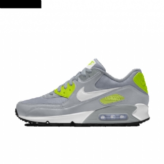 Nike Air Max 90 Essential Woman Musta Kirkkaan Vihreä Valkoinen