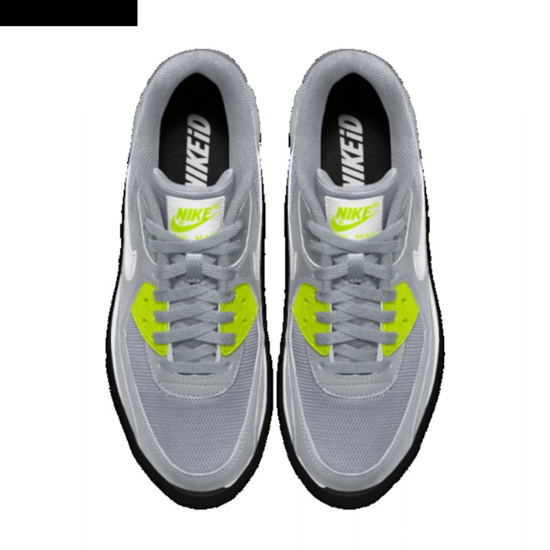 Nike Air Max 90 Essential Woman Musta Kirkkaan Vihreä Valkoinen