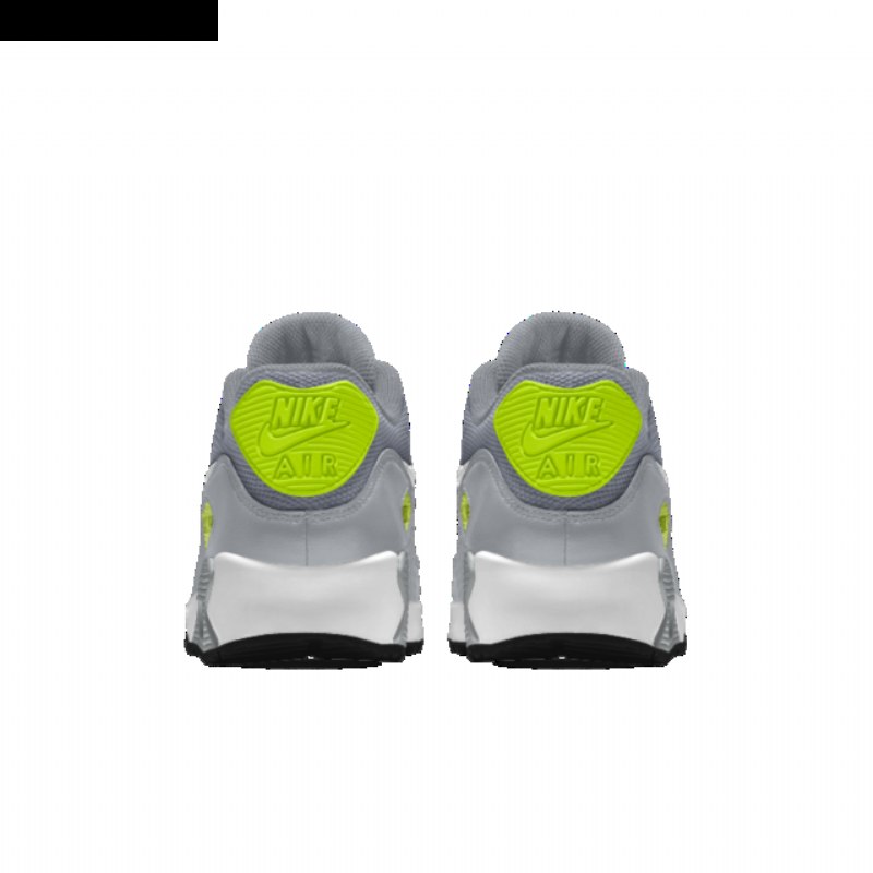 Nike Air Max 90 Essential Woman Musta Kirkkaan Vihreä Valkoinen