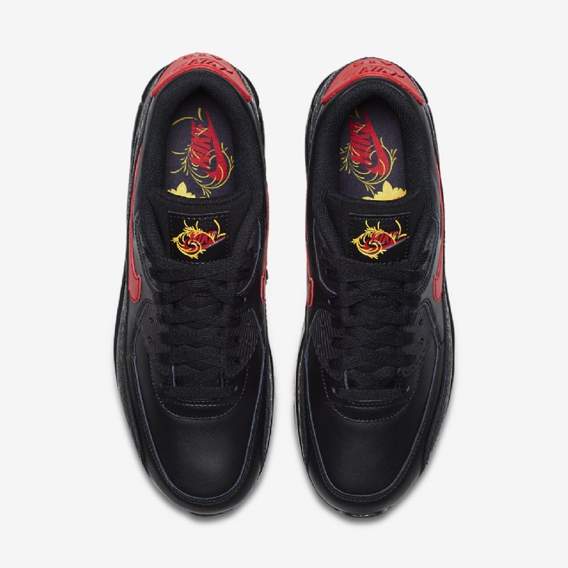 Nike Air Max 90 Miesten Floral Black Red University