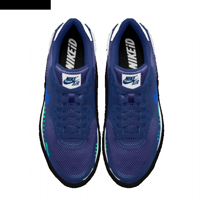 Nike Air Max 90 Miesten Hyp Sininen Vihreä Valkoinen