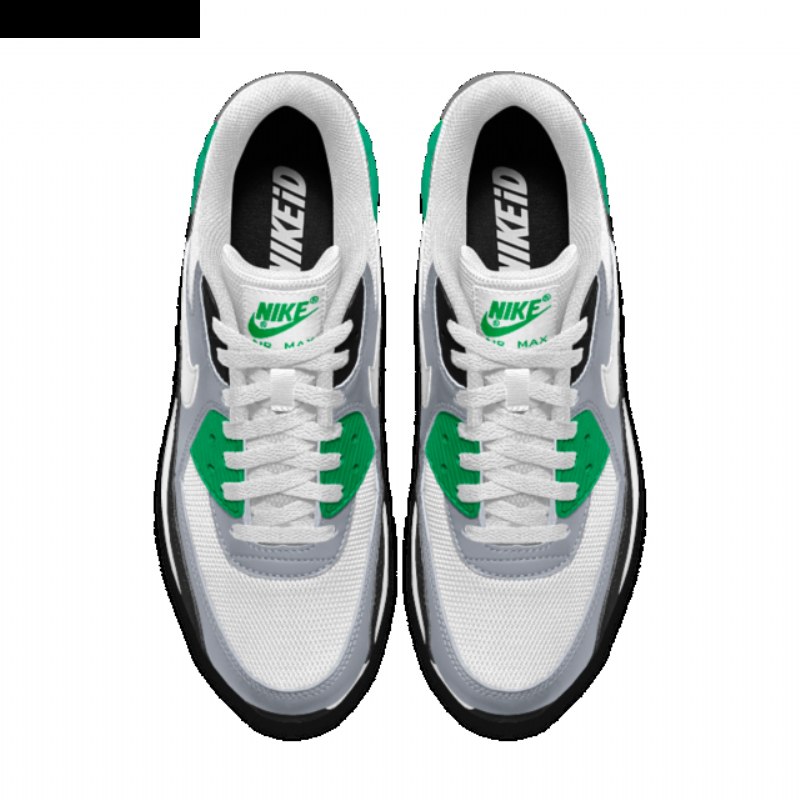 Nike Air Max 90 Miesten Musta Valkoinen Harmaa Wolf