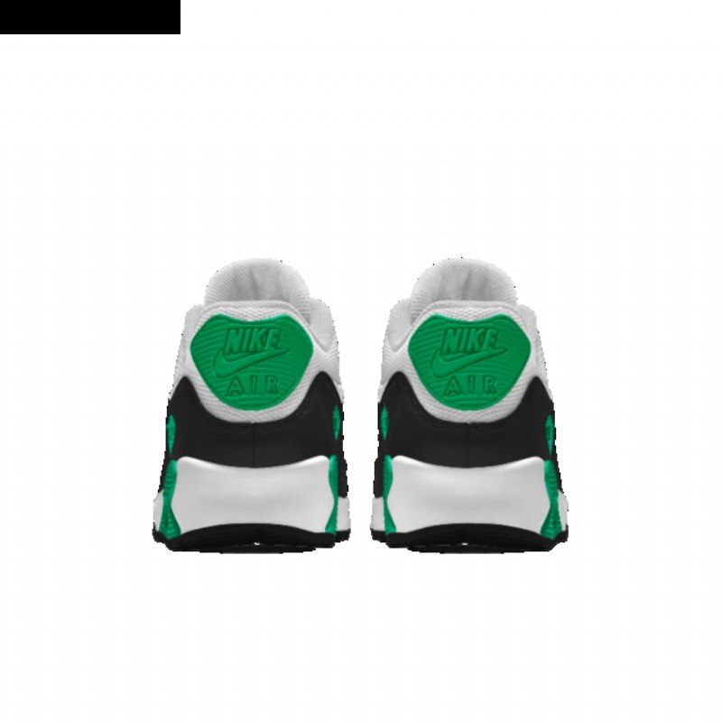 Nike Air Max 90 Miesten Musta Valkoinen Harmaa Wolf