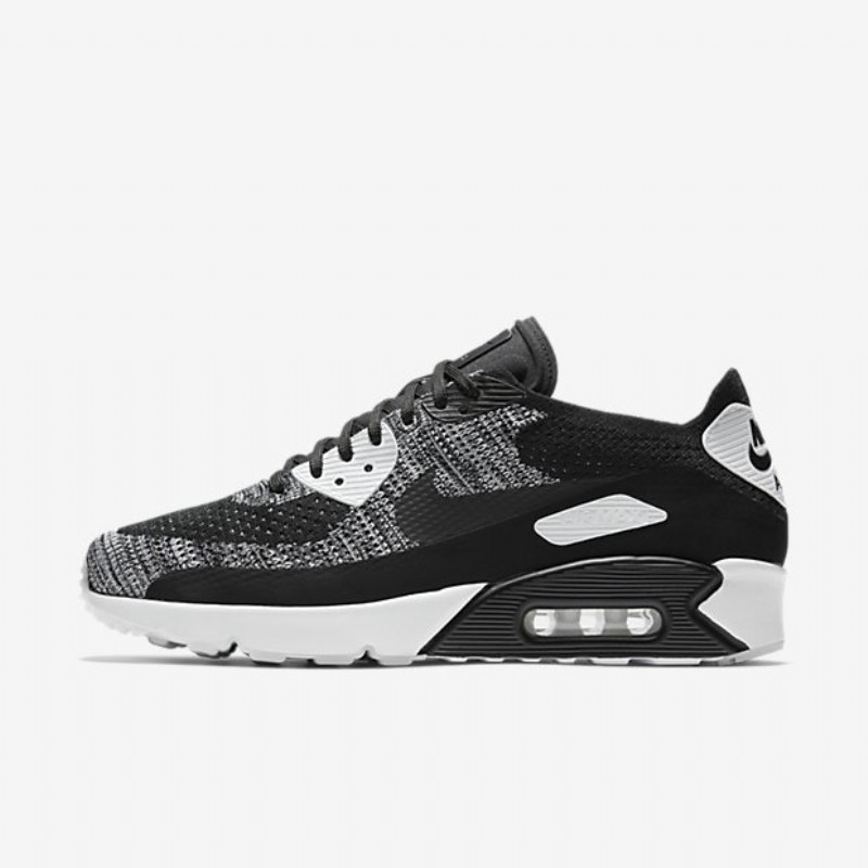 Nike Air Max 90 Miesten Ultra 2.0 Flyknit Black White