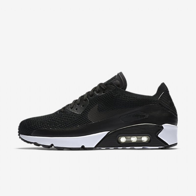 Nike Air Max 90 Miesten Ultra 2.0 Flyknit Black White