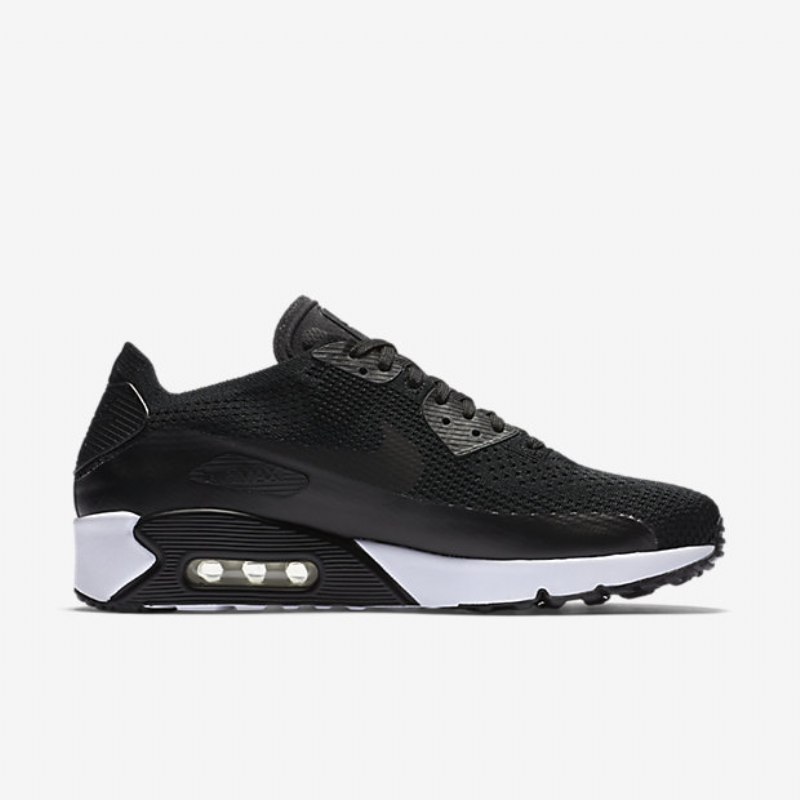 Nike Air Max 90 Miesten Ultra 2.0 Flyknit Black White