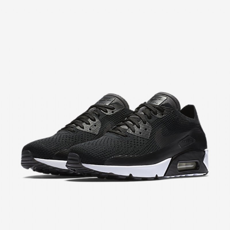 Nike Air Max 90 Miesten Ultra 2.0 Flyknit Black White