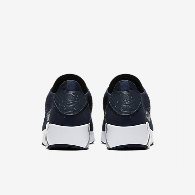 Nike Air Max 90 Miesten Ultra 2.0 Flyknit College Navy Grey Wolf