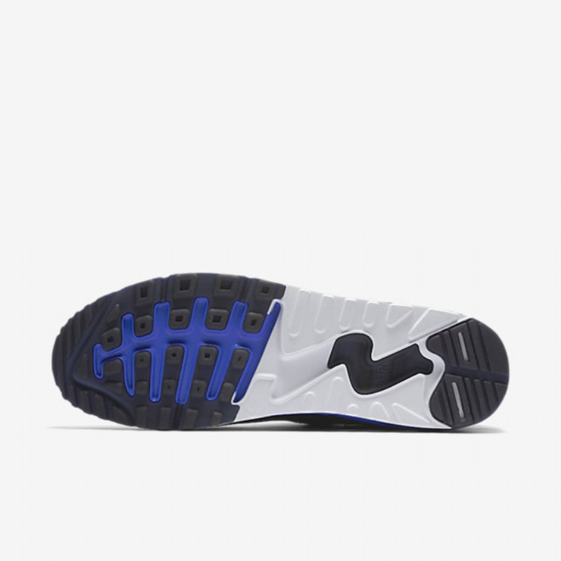 Nike Air Max 90 Miesten Ultra 2.0 Flyknit Navy University Valkoinen Musta Sininen Ensiarvoisen Tärkeä
