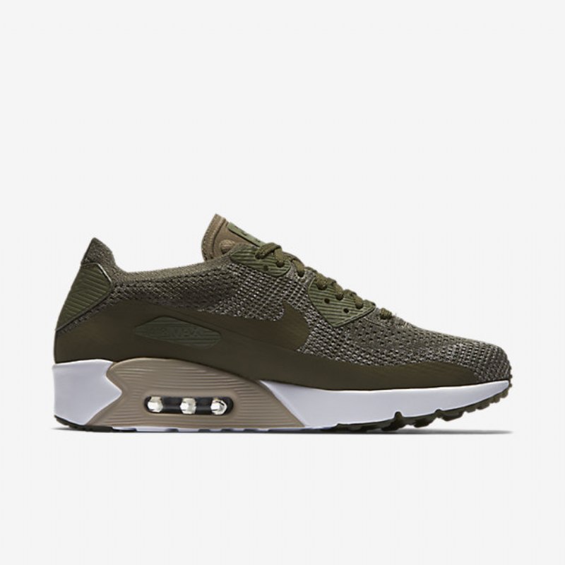 Nike Air Max 90 Miesten Ultra 2.0 Flyknit Olive Medium String