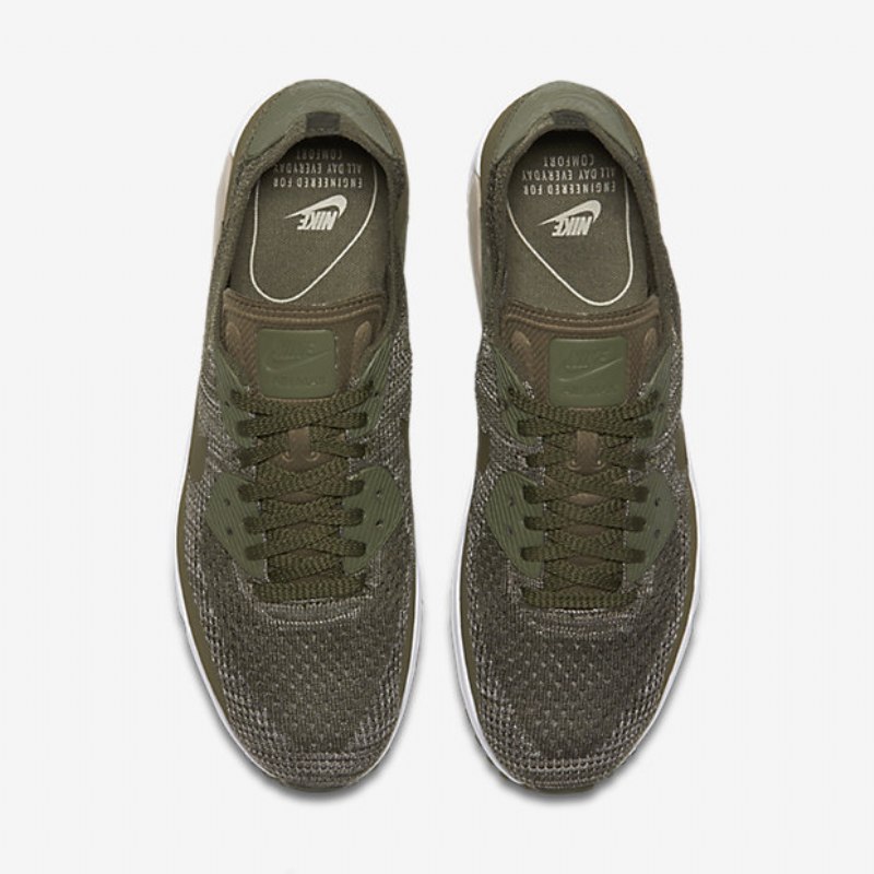 Nike Air Max 90 Miesten Ultra 2.0 Flyknit Olive Medium String