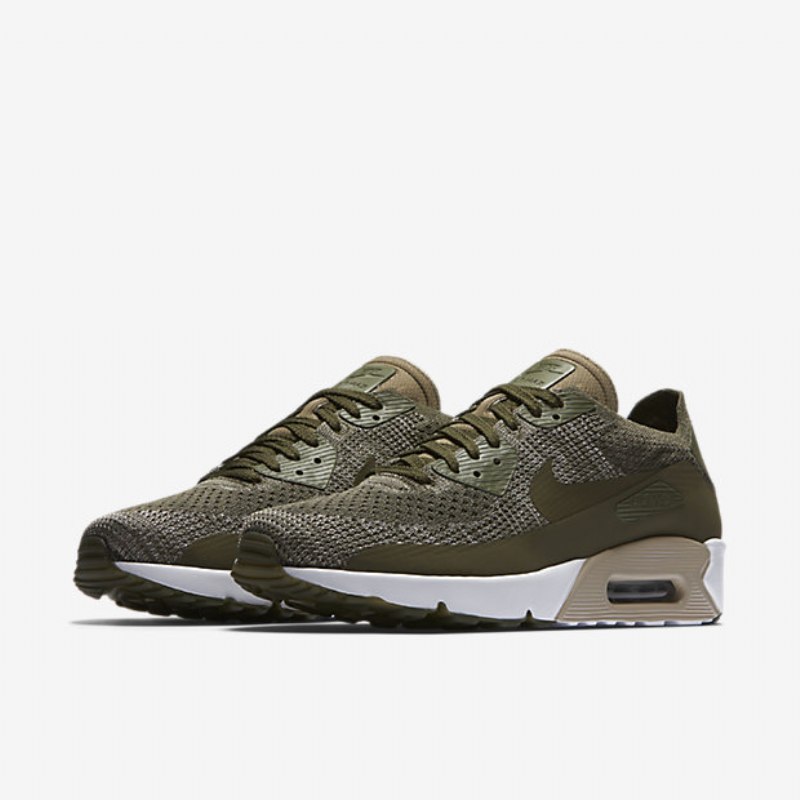 Nike Air Max 90 Miesten Ultra 2.0 Flyknit Olive Medium String