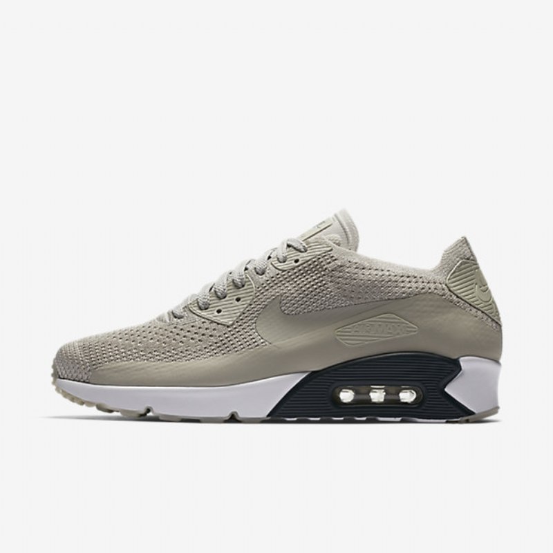 Nike Air Max 90 Miesten Ultra 2.0 Flyknit Vaaleanharmaa Navy Glace -jäätikkö