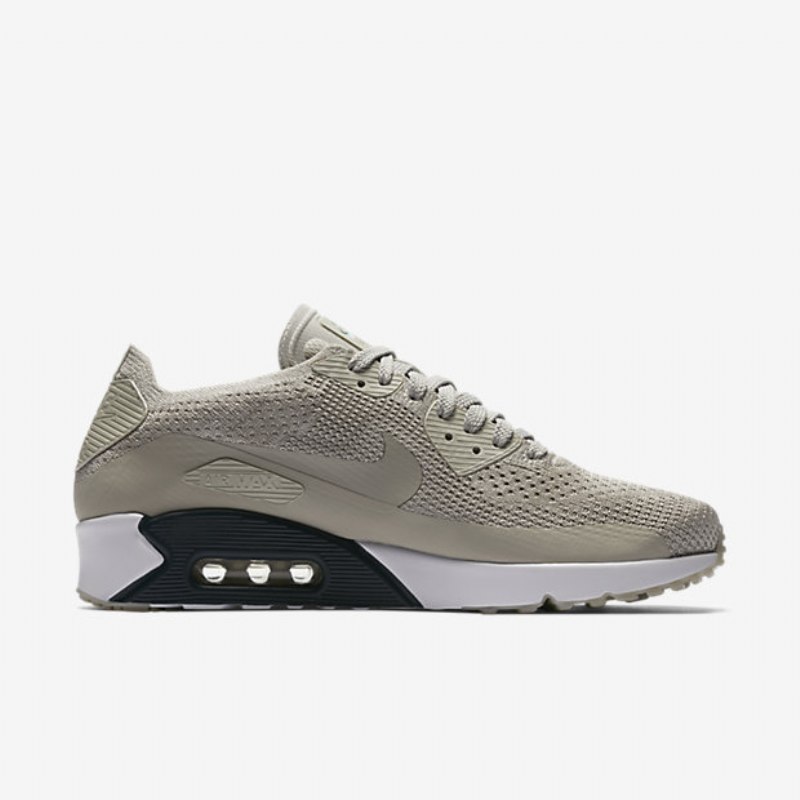 Nike Air Max 90 Miesten Ultra 2.0 Flyknit Vaaleanharmaa Navy Glace -jäätikkö