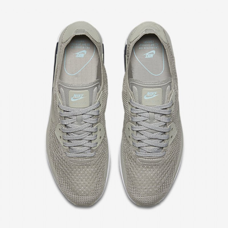 Nike Air Max 90 Miesten Ultra 2.0 Flyknit Vaaleanharmaa Navy Glace -jäätikkö