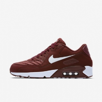 Nike Air Max 90 Miesten Ultra 2.0 Se Tummanpunainen Joukkue Valkoinen