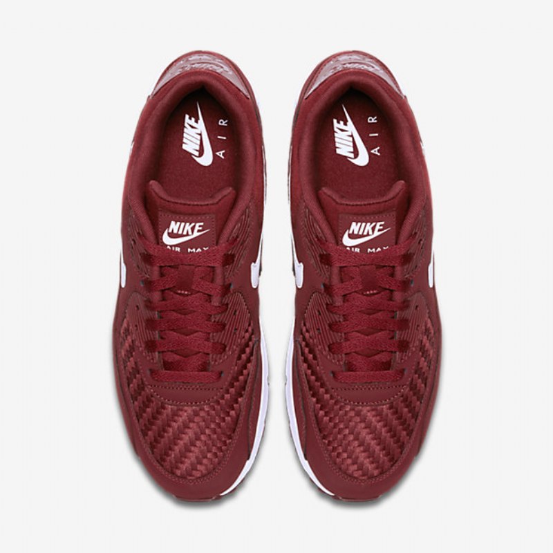 Nike Air Max 90 Miesten Ultra 2.0 Se Tummanpunainen Joukkue Valkoinen