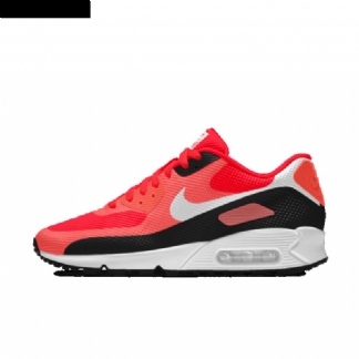 Nike Air Max 90 Naiset Hyp University Punainen Oranssi Max Musta Valkoinen