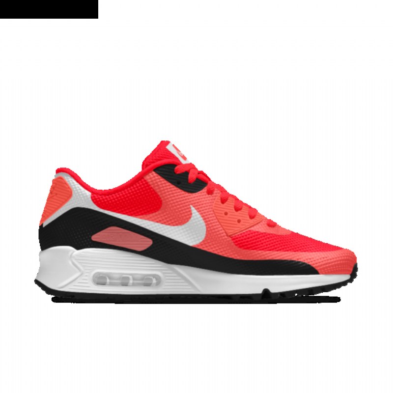 Nike Air Max 90 Naiset Hyp University Punainen Oranssi Max Musta Valkoinen