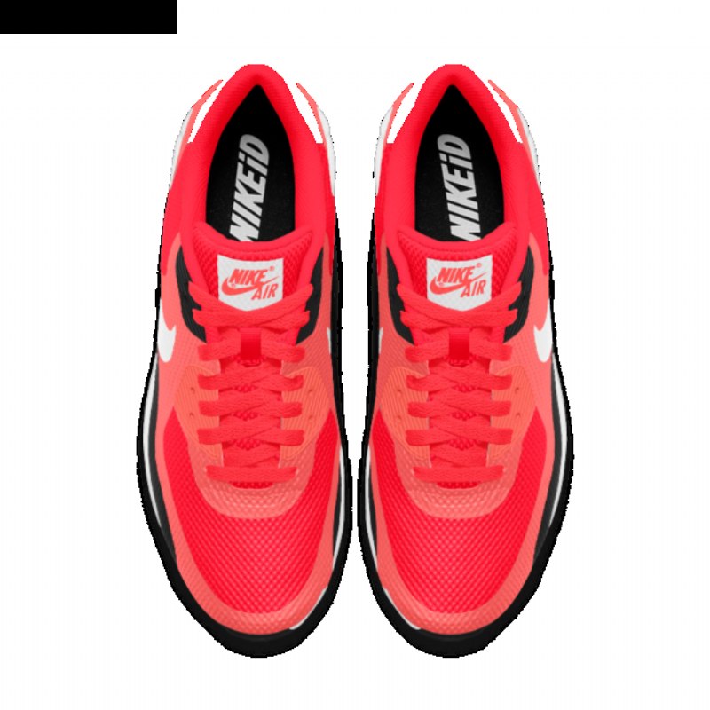 Nike Air Max 90 Naiset Hyp University Punainen Oranssi Max Musta Valkoinen