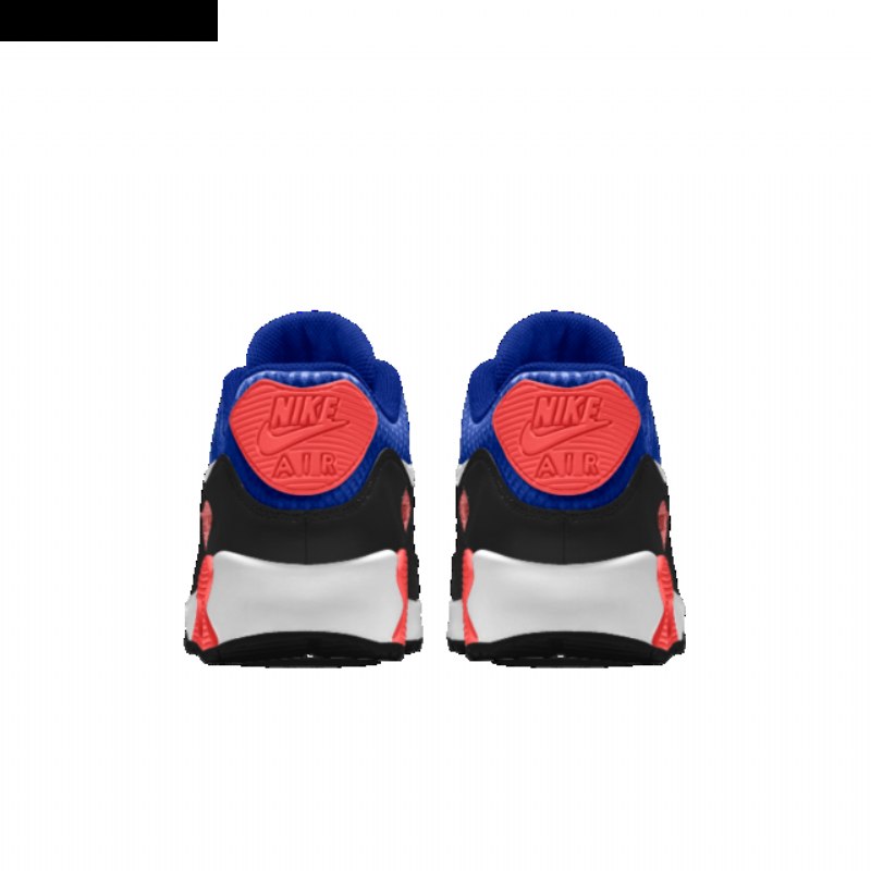 Nike Air Max 90 Naisten Blue Lava Glow Black White