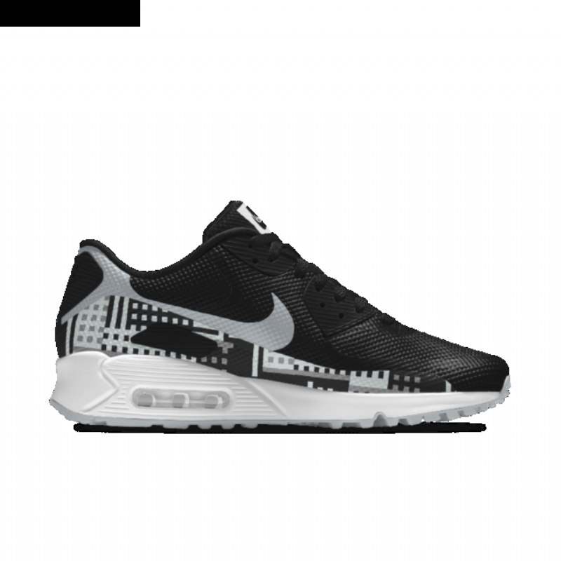 Nike Air Max 90 Naisten Hyp Musta Harmaa