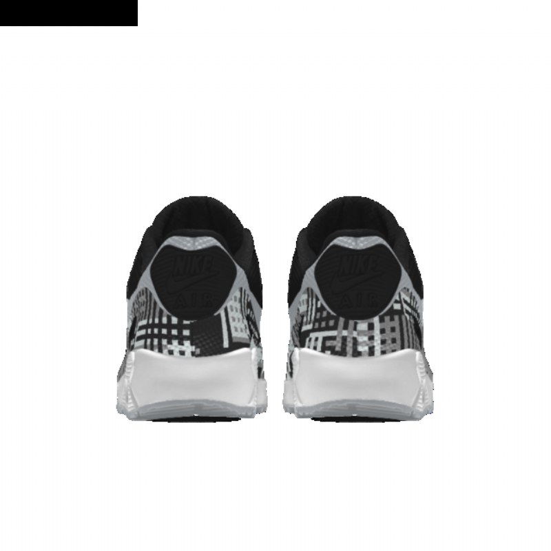 Nike Air Max 90 Naisten Hyp Musta Harmaa