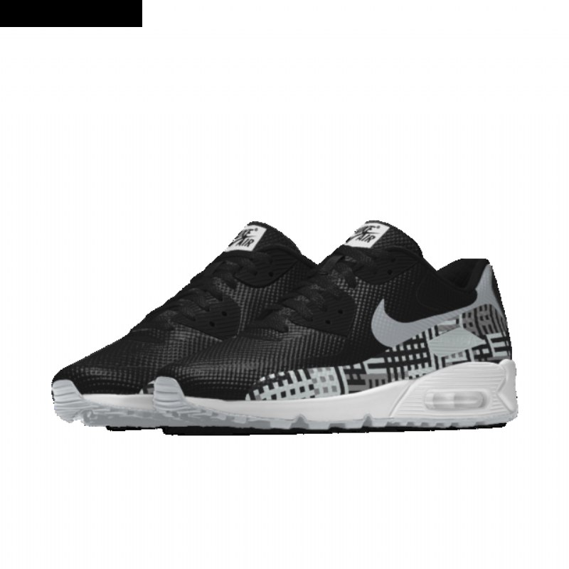 Nike Air Max 90 Naisten Hyp Musta Harmaa