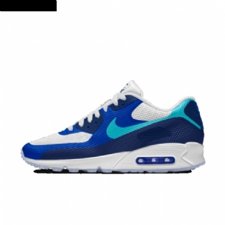 Nike Air Max 90 Naisten Hyp Sininen Valkoinen Vihreä