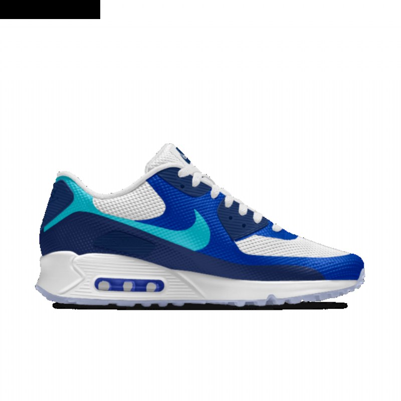 Nike Air Max 90 Naisten Hyp Sininen Valkoinen Vihreä