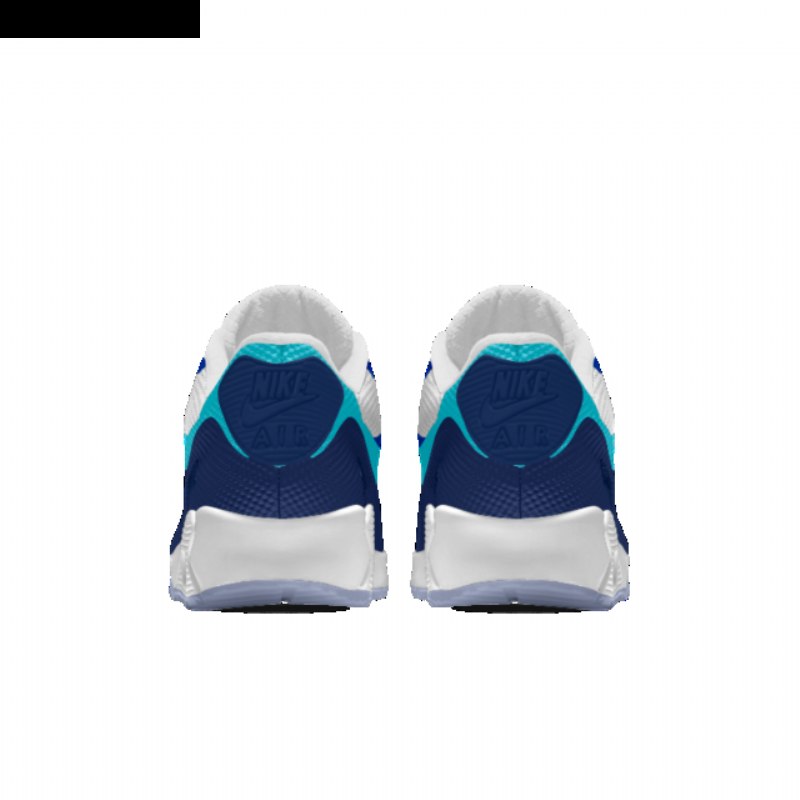 Nike Air Max 90 Naisten Hyp Sininen Valkoinen Vihreä